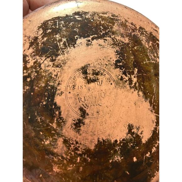 Vintage 1801 Revere Ware Copper Bottom 2 Quart Saucepan with Lid - Picture 2 of 12